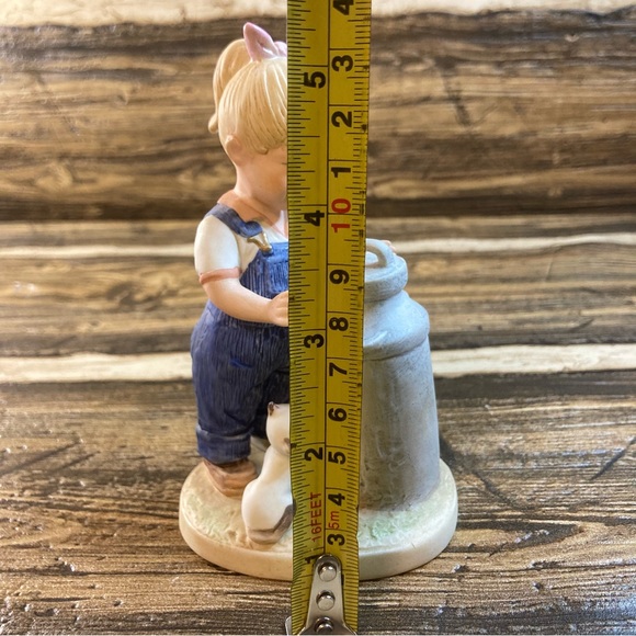 Homco Denim Days 1985 little girl with a milk can figurine - Picture 3 of 7